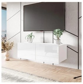 Стенен шкаф CALABRINI 34x105 см бял