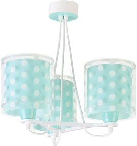 Полилей Ango Dots три светлини-зелен