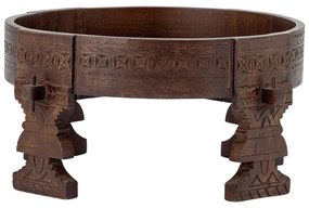 Табуретка в бежов и тъмнокафяв цвят Paloma – Bloomingville