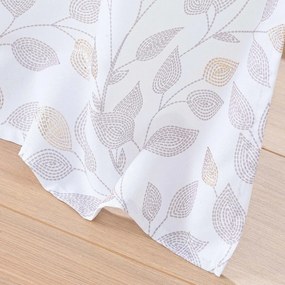 Бяло перде 140x260 cm Duchesse – douceur d'intérieur