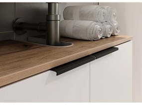 Бял шкаф за мивка 60x58 cm Menen – Germania