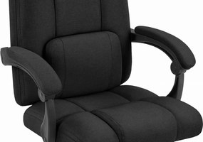Ергономичен офис стол CABRO C505 до 150 кг черен