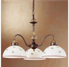 Kolarz 731.83.69 - Пендел NONNA 3xE27/75W/230V червен