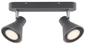 Nordlux - Точково осветително тяло EIK 2xGU10/35W/230V сиво