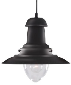 Searchlight 4301BK - Полилей на кабел FISHERMAN 1xE27/60W/230V черен