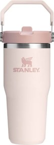Светлорозов термос от неръждаема стомана 410 ml IceFlow™ Flip Straw 2.0 Tumbler Rose Quartz – Stanley