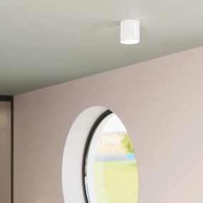Бяла стенна лампа Vulco – Nice Lamps