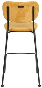 Бар столове в цвят охра в комплект от 2 броя 92 cm Benson - Zuiver