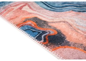 Синьо-розова пътека подходяща за пране 80x200 cm Colors of Joy – Vitaus