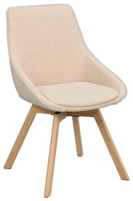 Бежови трапезни столове в комплект от 2 бр. Alison – Rowico