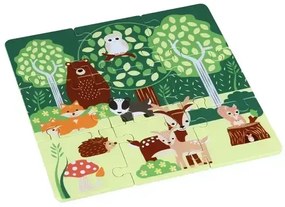 Дървен пъзел, горски животни