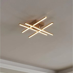 Eglo 901104 - LED таванно осветително тяло LASANA LED/20,5W/230V златно