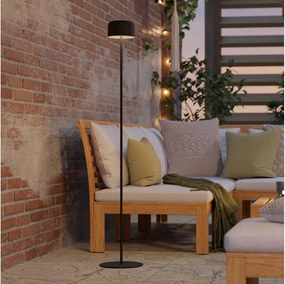 Eglo 901891 - LED соларна стояща лампа ROCCANOVA LED/2,8W/3,7V IP44 черна