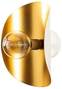 Бяла и златисто стенна лампа Sivani – Opviq lights