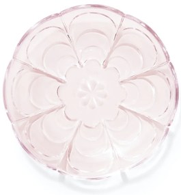 Светлорозови десертни стъклени чинии в комплект от 2 броя ø 16 см Lily - Holmegaard