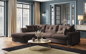 Разтегателен ъглов диван Рим