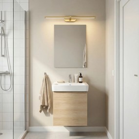 LED аплик за баня APP1893-1W 60 cm BRUSH GOLD
