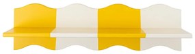 Жълт/бял детски рафт 80 cm Bubbi – Bloomingville Mini