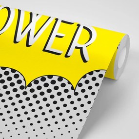 Тапет – С поп арт надпис - GIRL POWER
