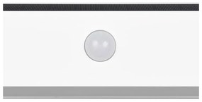 LED стенно външно осветително тяло със соларен панел (височина 6 cm) Silves – Trio