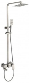 Душ система със смесител, пита, слушалка и шлаух ICT 8866BS, Inter Ceramic
