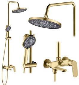 Комплект за душ REA Marco Brush Gold