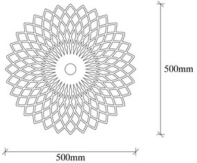 Стенна лампа в меден цвят Fellini – Opviq lights