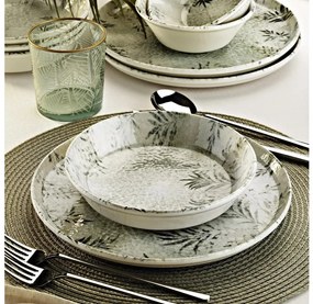 Сервиз за хранене 18 части сив/порцелан