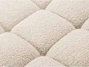 Бежов модул за диван от букле (десен ъгъл) Bellis – Micadoni Home