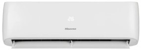 Инверторен климатик Hisense Easy Smart CA25YR03, 9000 BTU, 14 м2, А++, Тиха работа, FreezeProtect до -15°C, Бял