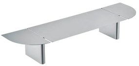 Стенен рафт от неръждаема стомана в матово сребрист цвят 80 cm Oru – Blomus