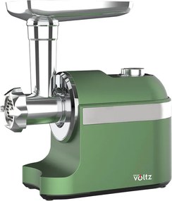 Месомелачка с приставка за домати Oliver Voltz OV51991F, 600/1800W, Аксесоар за колбаси, Зелен