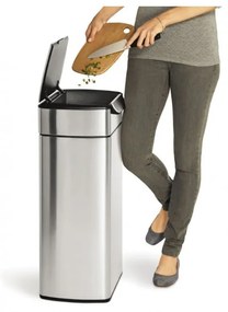 Кошче за отпадъци от неръждаема стомана 30 л - simplehuman
