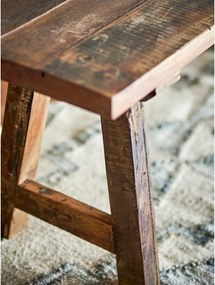 Градинска пейка от масивно дърво в естествен цвят Brosse – Bloomingville