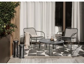 Сива възглавница за градински стол 45,5x75 cm Yua – Blomus