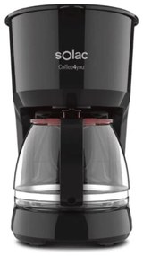 Кафе машина за шварц кафе Solac Coffee4you CF4036 1,5 L 750 W Черен