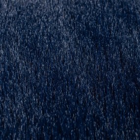 Тъмносиня синтетична кожа 120x170 cm Ivy Luxury Fur – Flair Rugs