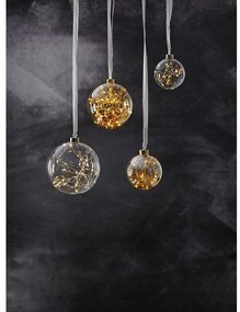 Светлинна декорация с коледен мотив ø 10 cm Glow - Star Trading