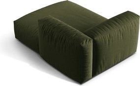 Зелен модул за диван (десен ъгъл) Martina – Micadoni Home
