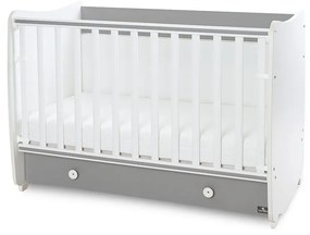 LORELLI Classic Легло-люлка DREAM 70/140 БЯЛО/ STONE GREY