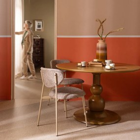 Кръгла трапезна маса от масивно манго 120x120 cm Blanco – WOOOD