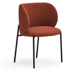 Червени трапезни столове в комплект от 2 Mogi - Teulat
