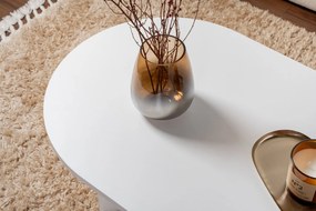 Кафе маса Sable, цвят Бял