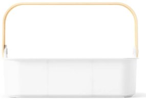 Бял пластмасов органайзер за баня Bellwood - Umbra