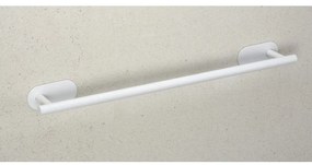 Бяла самозалепваща поставка за кърпи от неръждаема стомана Orea Uno – Wenko