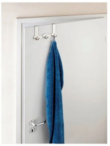 Висяща закачалка за врата с 3 куки в сребристо Rondo - Wenko