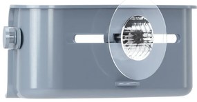 Син ъглов рафт за баня без пробиване от рециклирана пластмаса Flex – Umbra