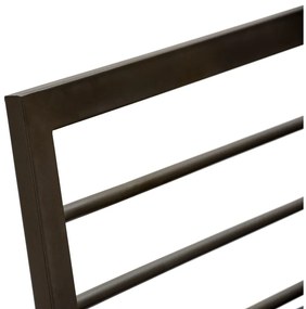 Сив градински диван със структура от акациева дървесина Lustio - Bonami Selection