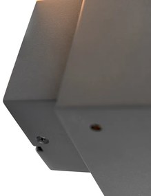 Дания Модерна Външна Стенна Лампа Антрацит IP44