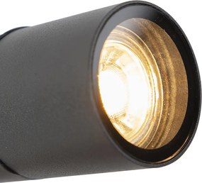 Прожектор на кол черен регулируем IP44 - Solo